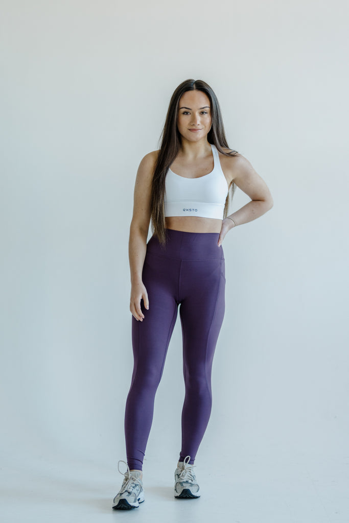 Empower Lifestyle Pocket Leggings purple – Exsto Apparel