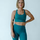 Origin 2.0 High waisted super soft leggings Bluish Green